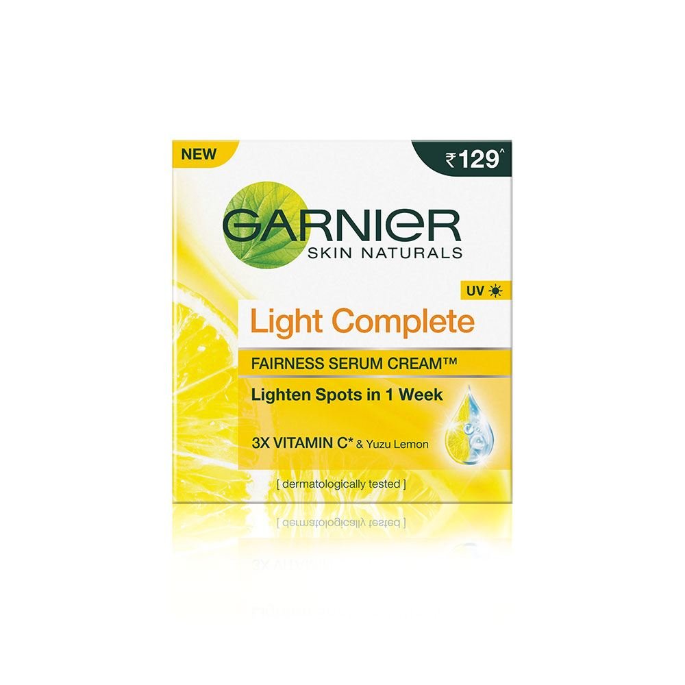 Garnier Light Complete Fairness Serum Cream with UV - 45g